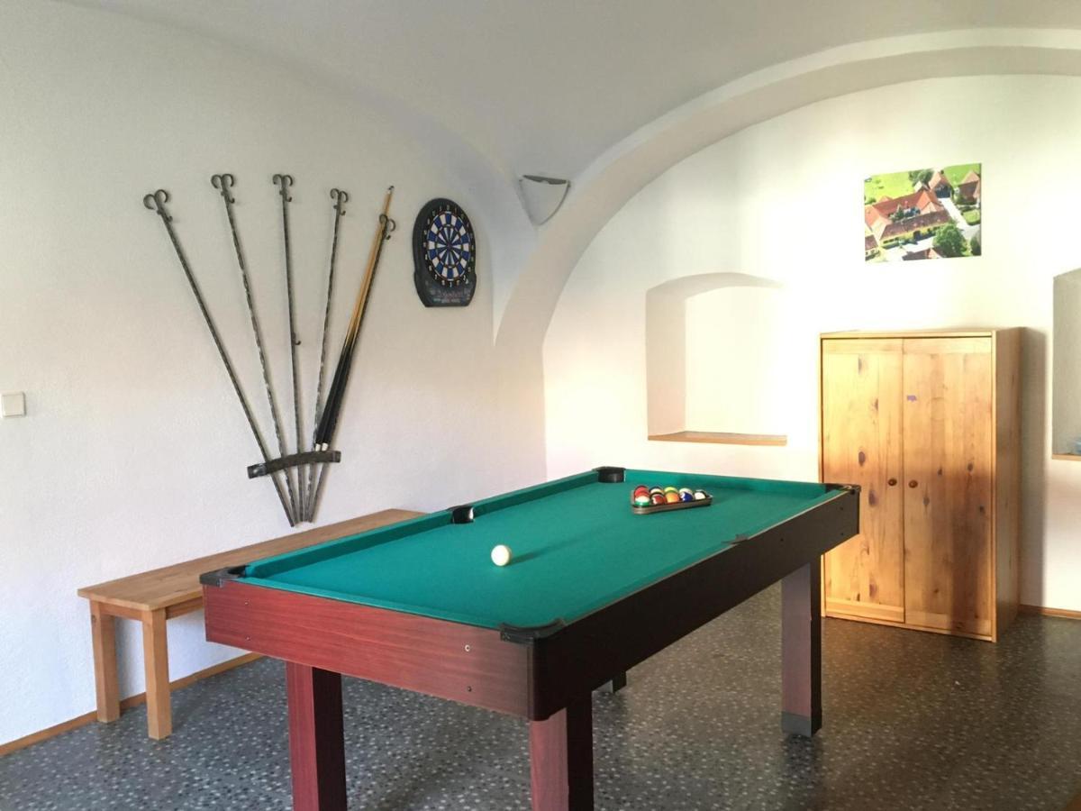 Ferienwohnungen Und Appartements Im Idyllischen Vierkanthof, Gruppenurlaube لويبرسدورف باي فرس المظهر الخارجي الصورة